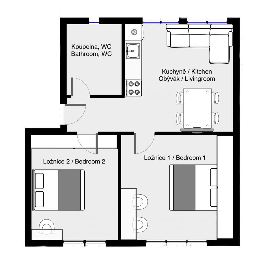 Apartman U Kolonady, פודבראדי מראה חיצוני תמונה